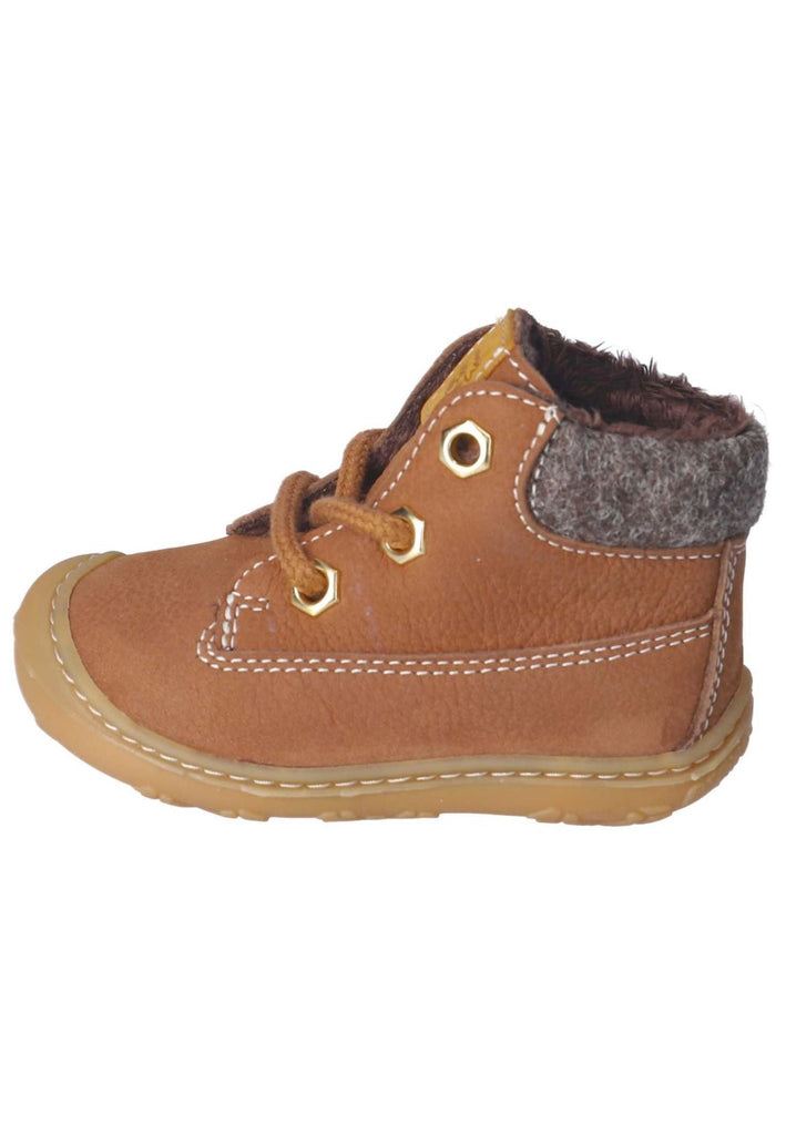 Halbschuhe Pepino Halbschuhe Leder/Textil Curry Warmfutter