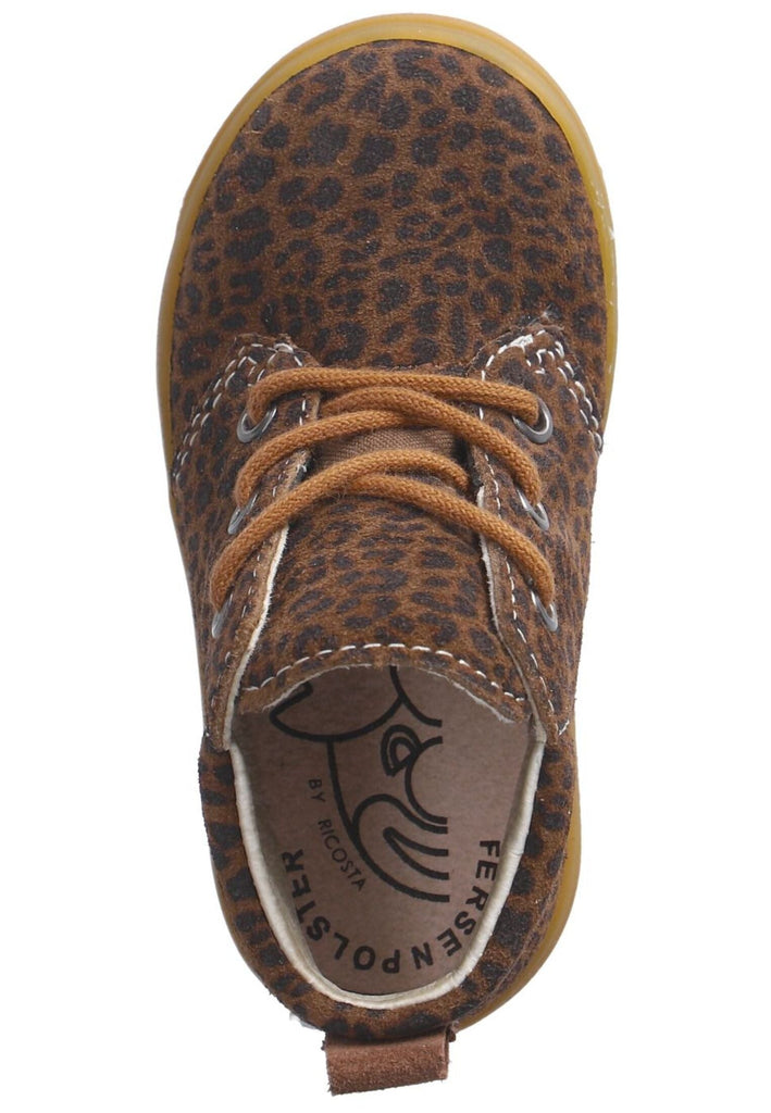 Pepino Halbschuhe Veloursleder Kastanie