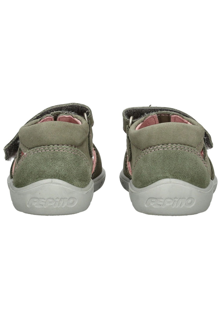 Pepino Sandalen Leder Grau/Pink