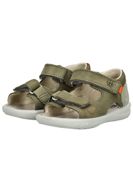 Pepino Sandalen Leder/Textil Grün