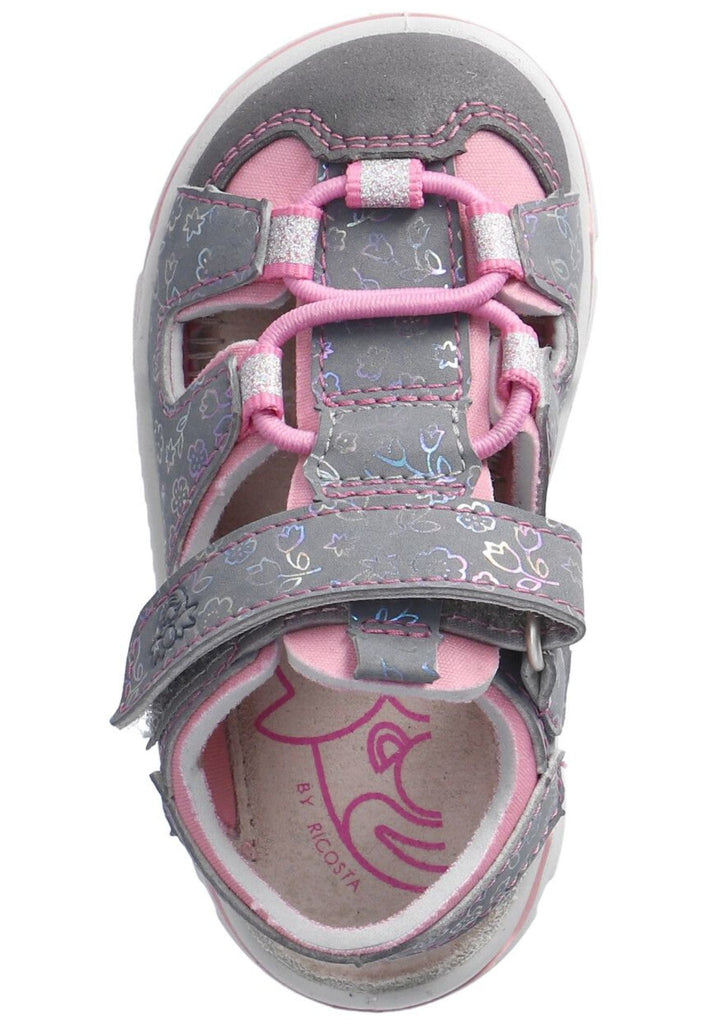 Pepino Sandalen Lederimitat/Textil Graphit