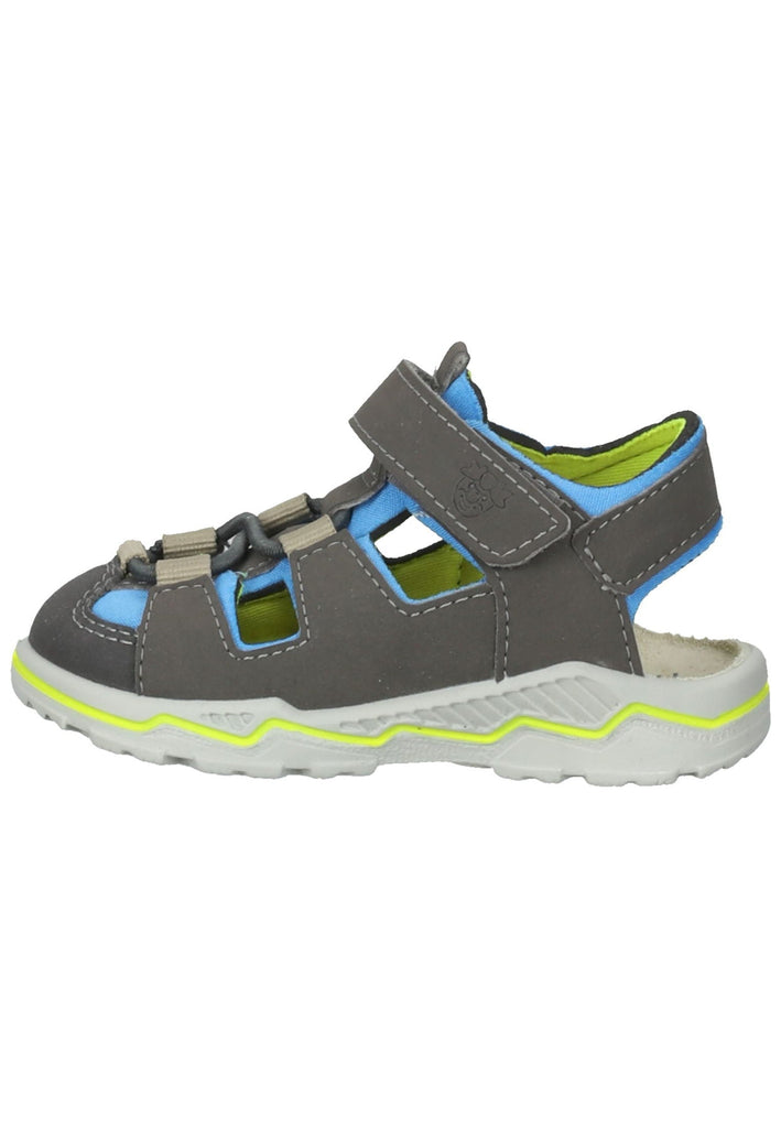 Pepino Sandalen Lederimitat/Textil Grau/Blau
