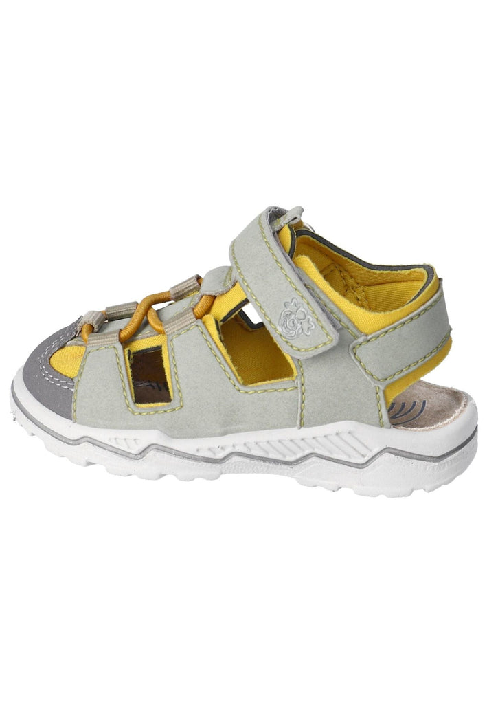 Pepino Sandalen Lederimitat/Textil Grün/Gelb