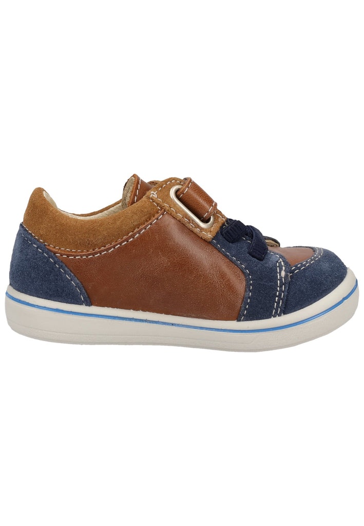Pepino Sneaker Leder/Synthetik Braun/Blau