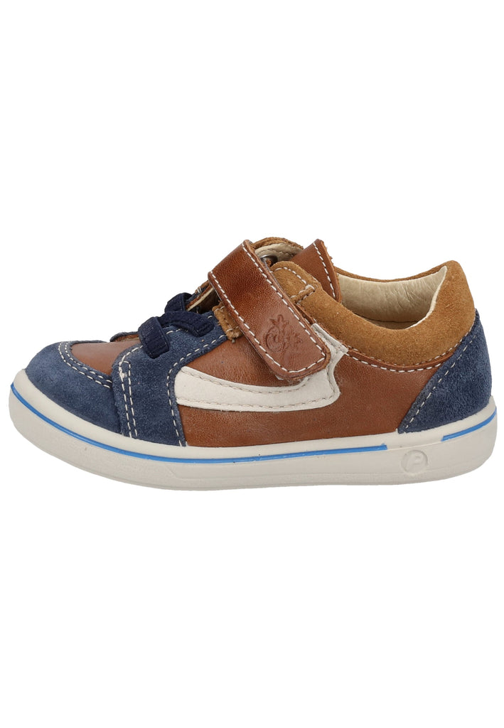 Pepino Sneaker Leder/Synthetik Braun/Blau
