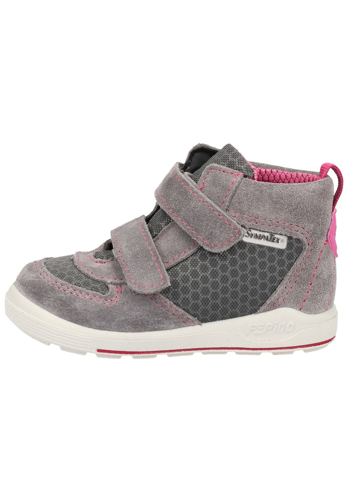 Pepino Sneaker Leder/Synthetik Grau/Rosa
