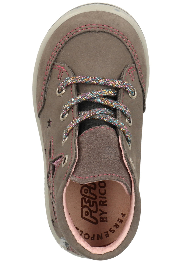 Pepino Sneaker Leder/Synthetik Hellgrau