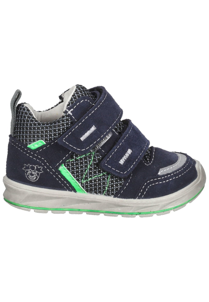 Pepino Sneaker Leder/Textil Blau/Grau