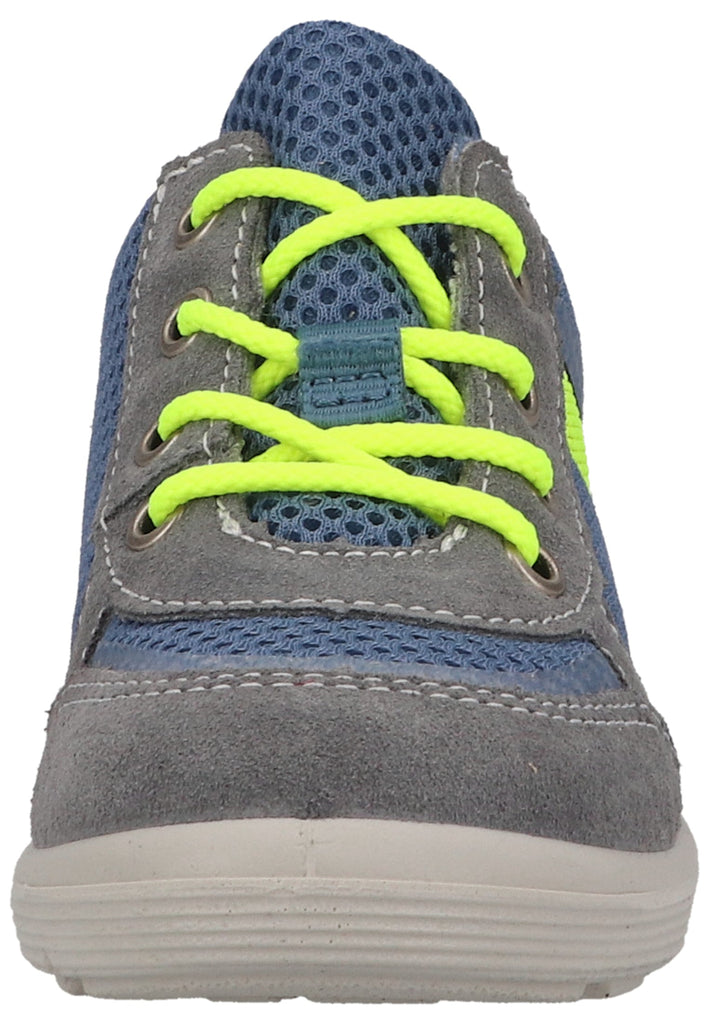 Pepino Sneaker Leder/Textil Grau/Blau
