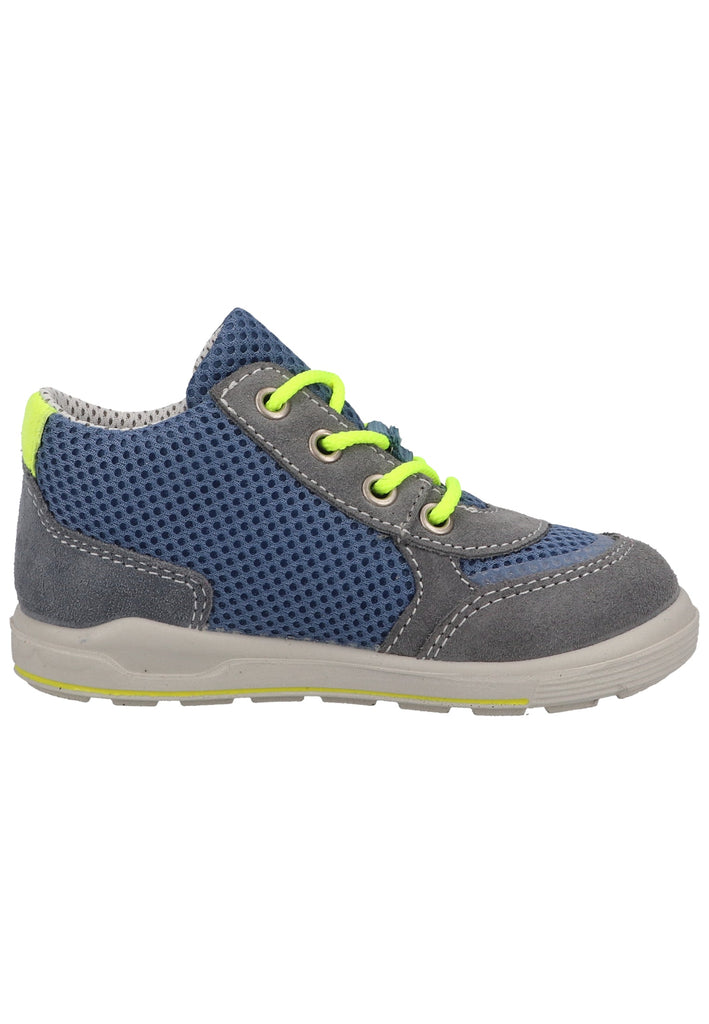 Pepino Sneaker Leder/Textil Grau/Blau