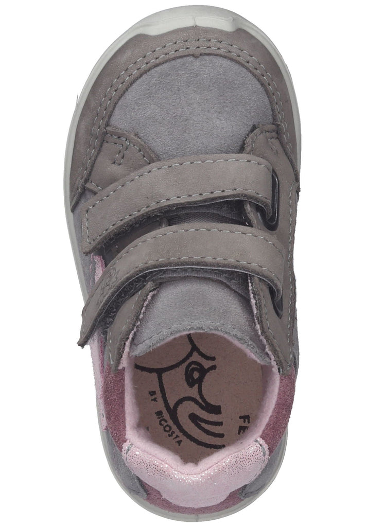 Pepino Sneaker Leder/Textil Grau/Rosa