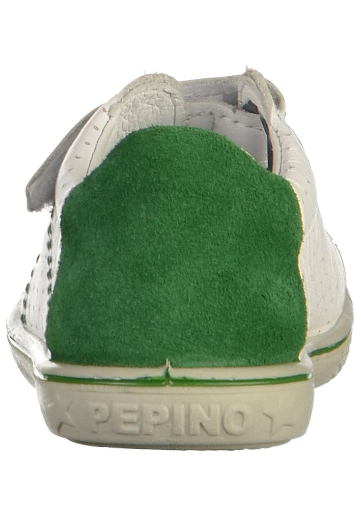 Pepino Sneaker Leder Weiß/Grün
