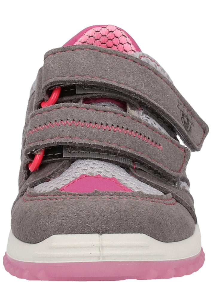 Pepino Sneaker Lederimitat/Mesh Grau/Rosa
