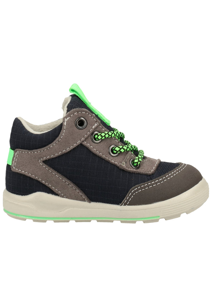 Pepino Sneaker Lederimitat/Textil Blau/Grau