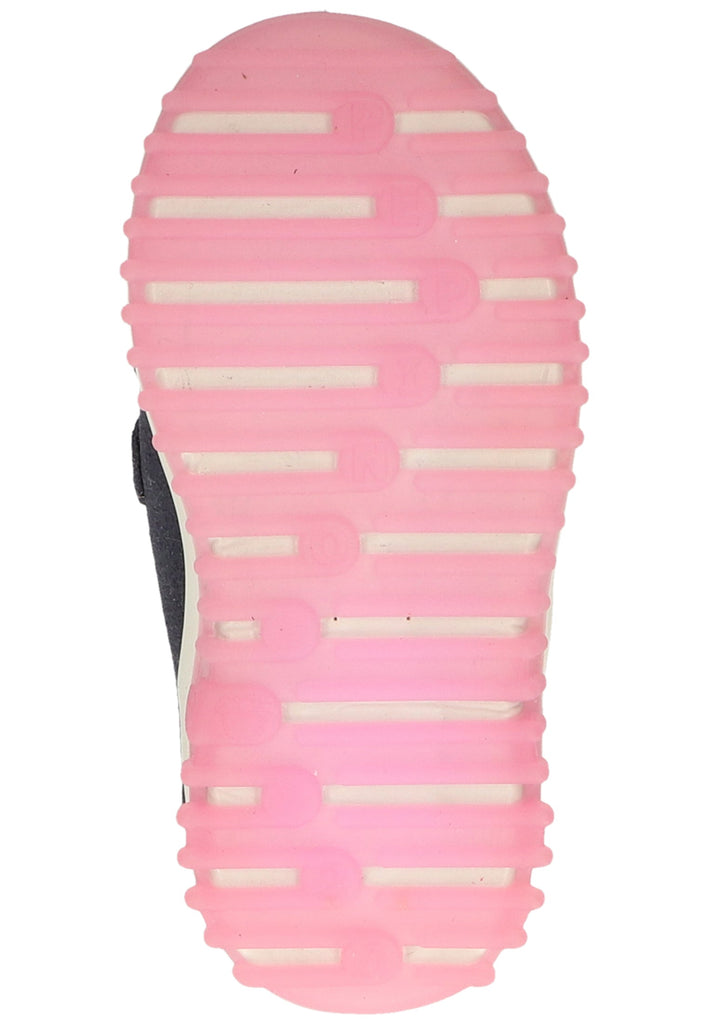Pepino Sneaker Lederimitat/Textil Blau/Pink