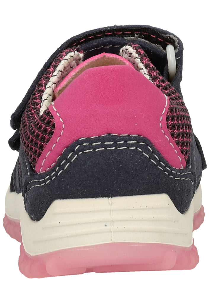 Pepino Sneaker Lederimitat/Textil Blau/Pink
