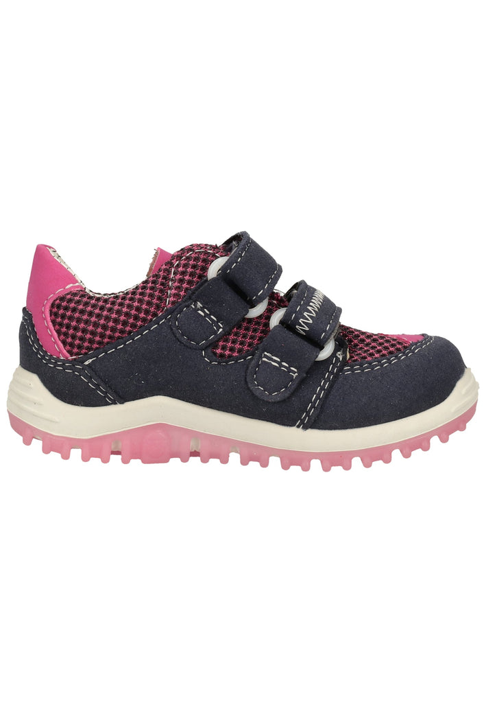 Pepino Sneaker Lederimitat/Textil Blau/Pink