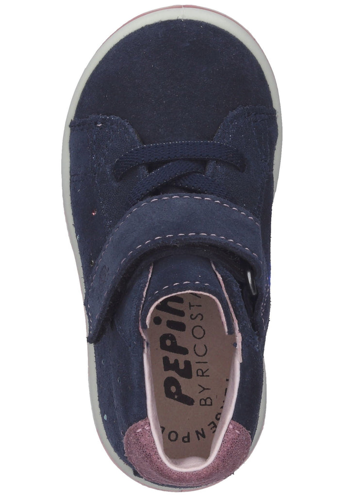Pepino Sneaker Veloursleder Dunkelblau