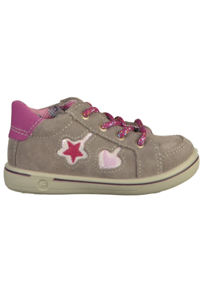 Pepino Sneaker Veloursleder Hellgrau