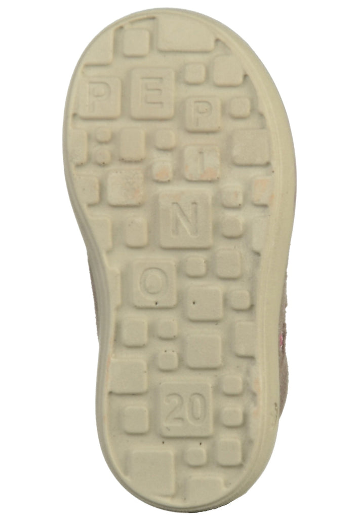 Pepino Sneaker Veloursleder Hellgrau