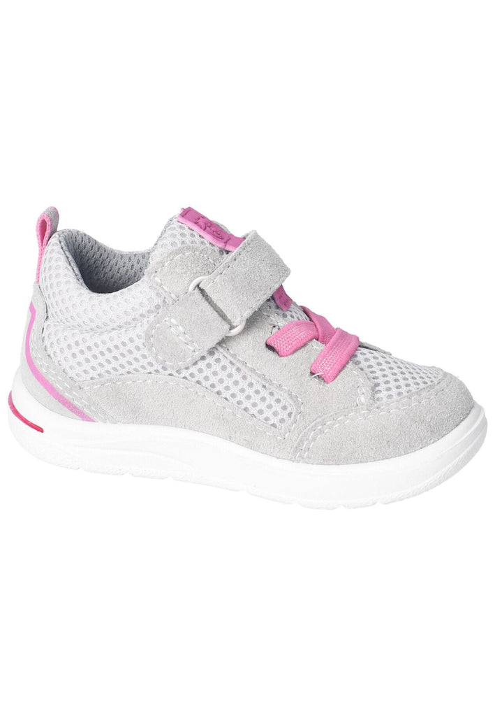 Pepino Sneaker Veloursleder/Mesh Hellgrau