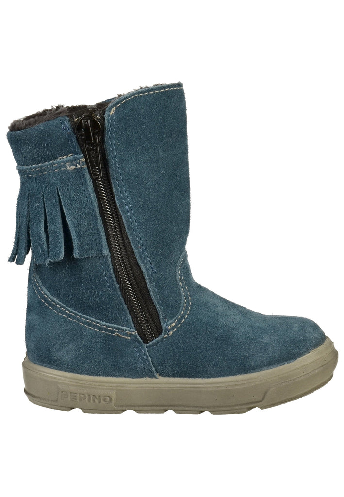 Pepino Stiefel Leder Blau