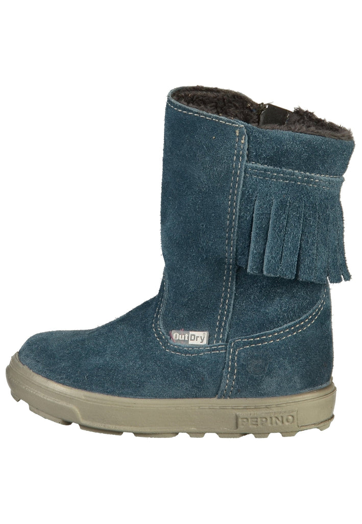 Pepino Stiefel Leder Blau