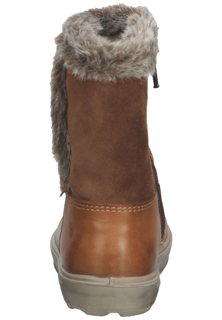 Pepino Stiefel Leder Cognac Warmfutter