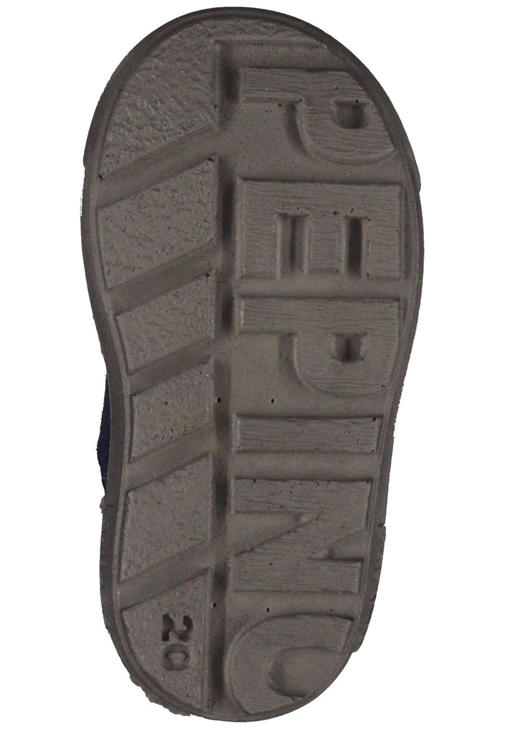 Pepino Stiefel Leder Dunkelblau Warmfutter