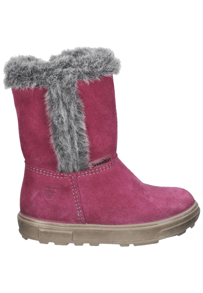 Pepino Stiefel Leder Fuchsia Warmfutter