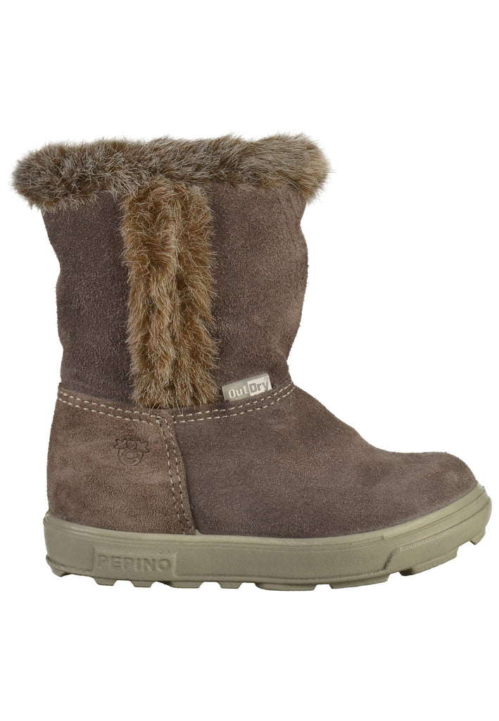 Pepino Stiefel Leder Grau