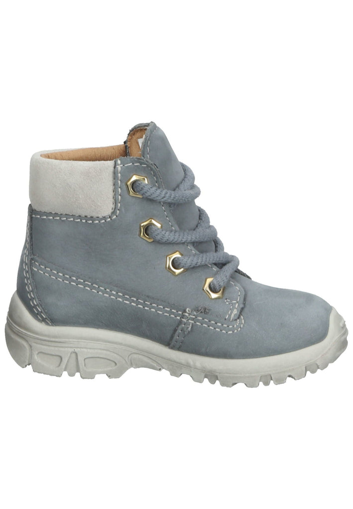 Pepino Stiefel Leder Hellgrau Warmfutter