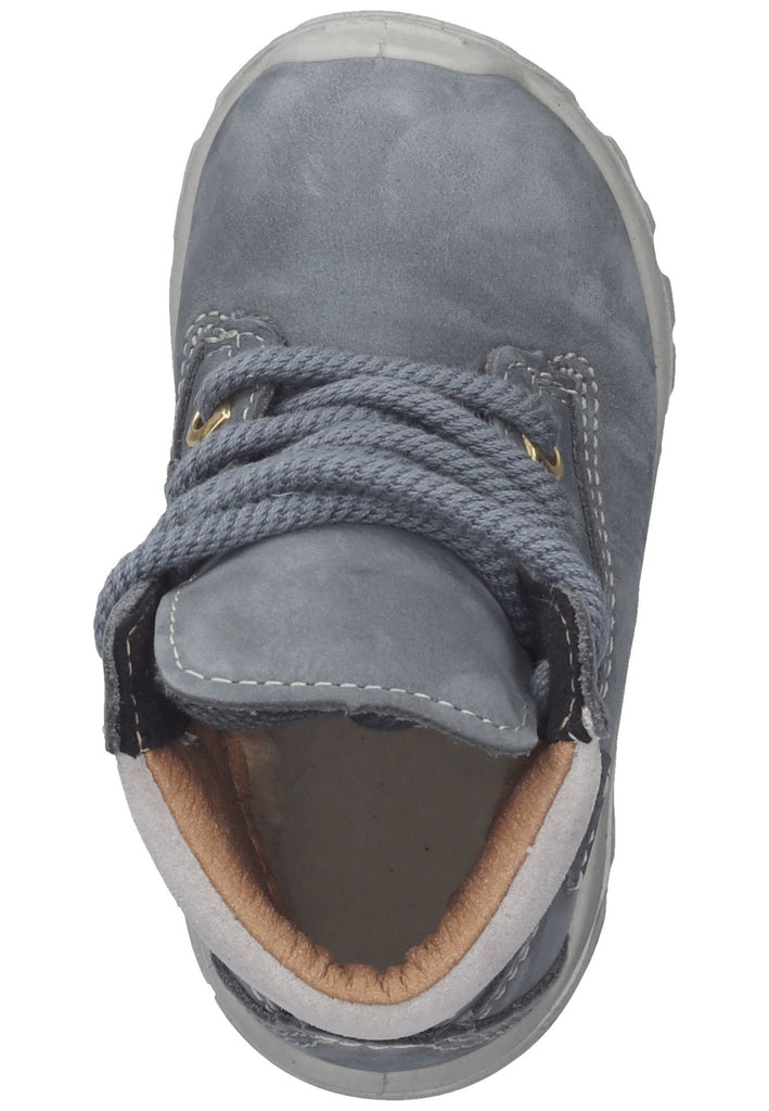 Pepino Stiefel Leder Hellgrau Warmfutter