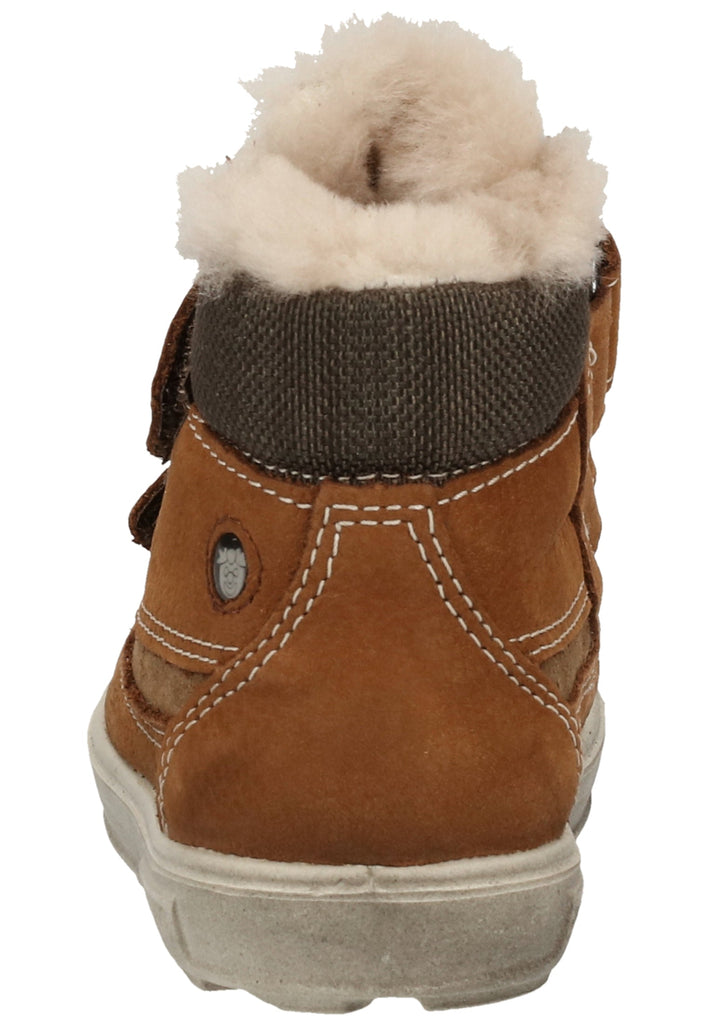 Pepino Stiefel Leder/Textil Curry Warmfutter