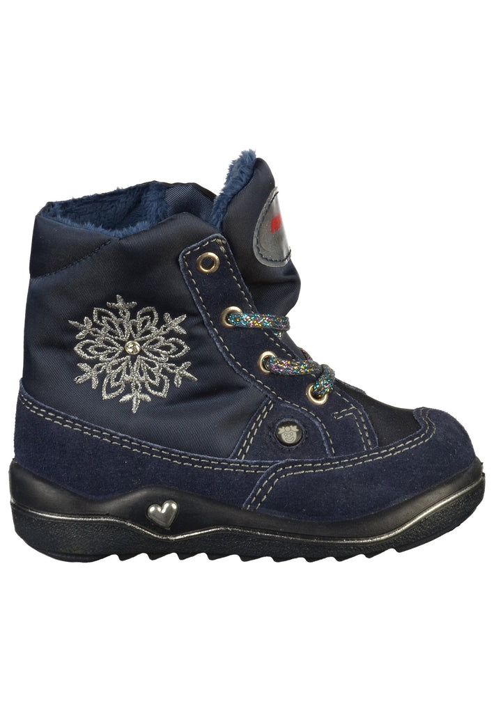 Pepino Stiefel Leder/Textil Dunkelblau