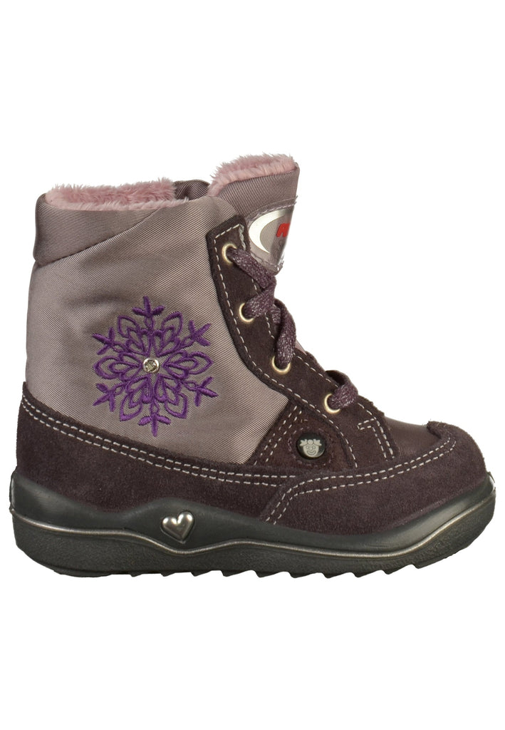 Pepino Stiefel Leder/Textil Lila