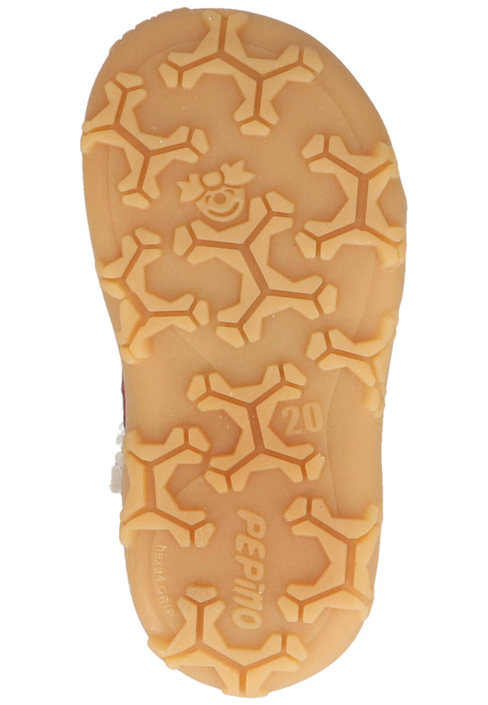 Pepino Stiefel Leder/Textil Merlot Warmfutter