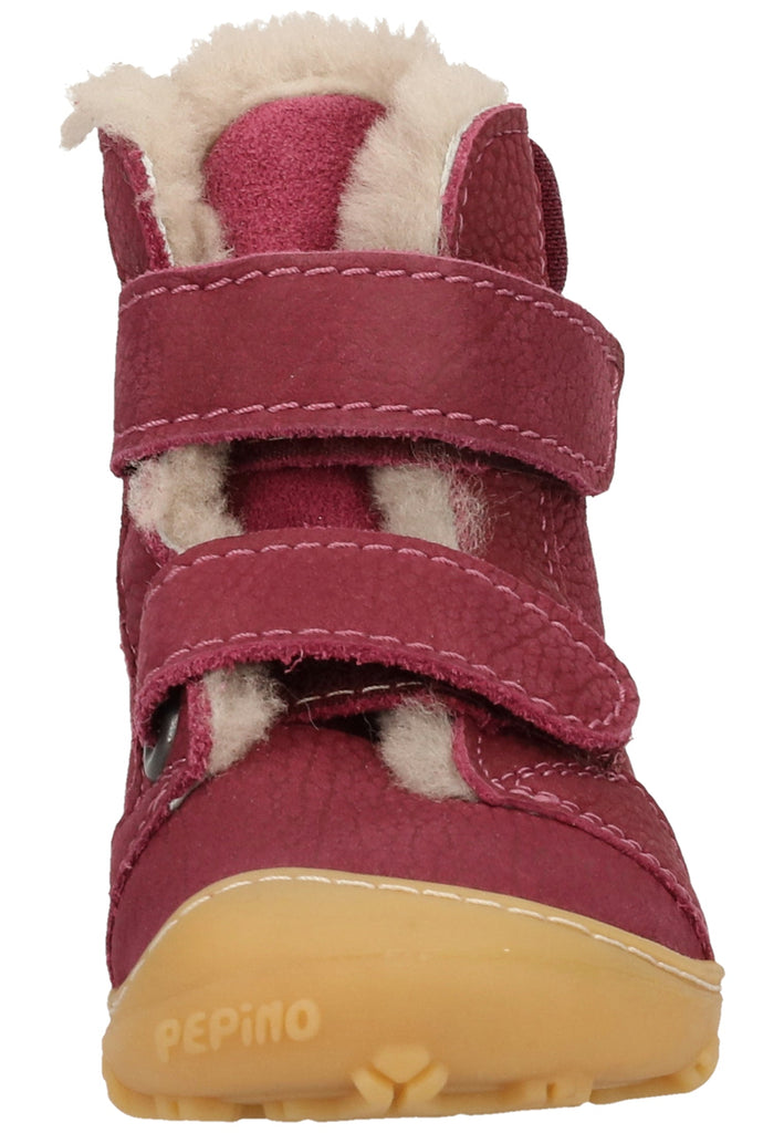 Pepino Stiefel Leder/Textil Merlot Warmfutter