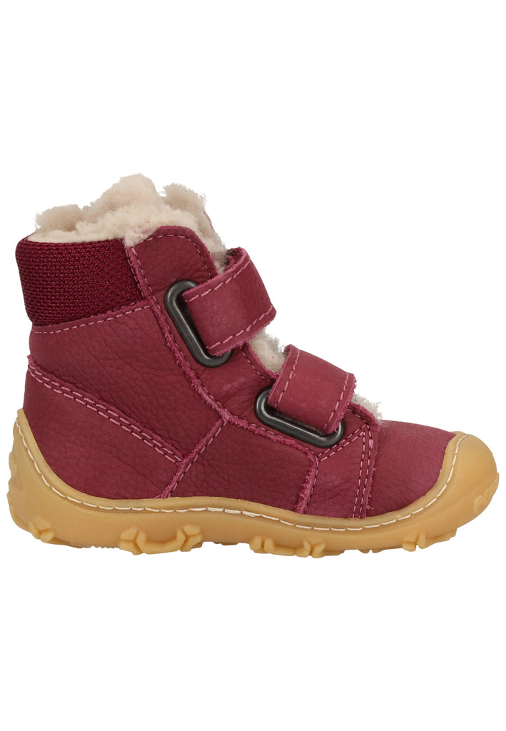 Pepino Stiefel Leder/Textil Merlot Warmfutter