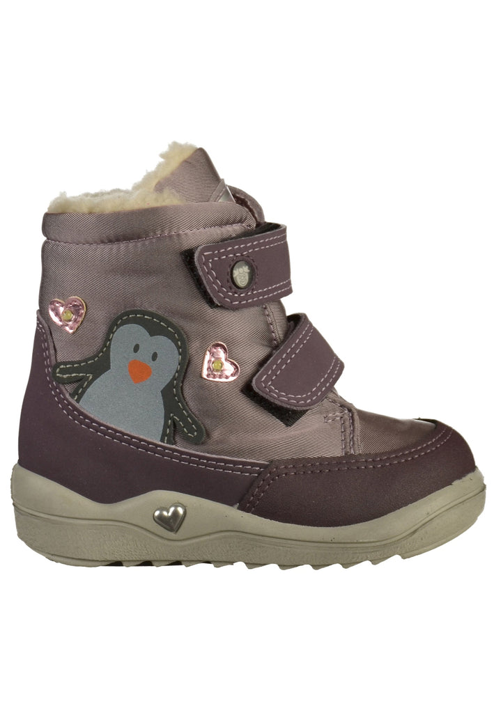 Pepino Stiefel Leder/Textil Violett