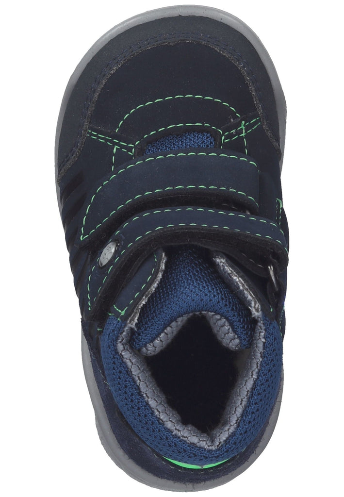 Pepino Stiefel Lederimitat/Textil Blau/Grün Warmfutter