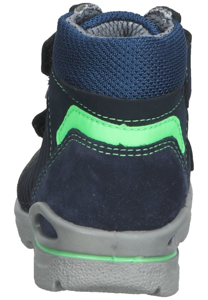 Pepino Stiefel Lederimitat/Textil Blau/Grün Warmfutter