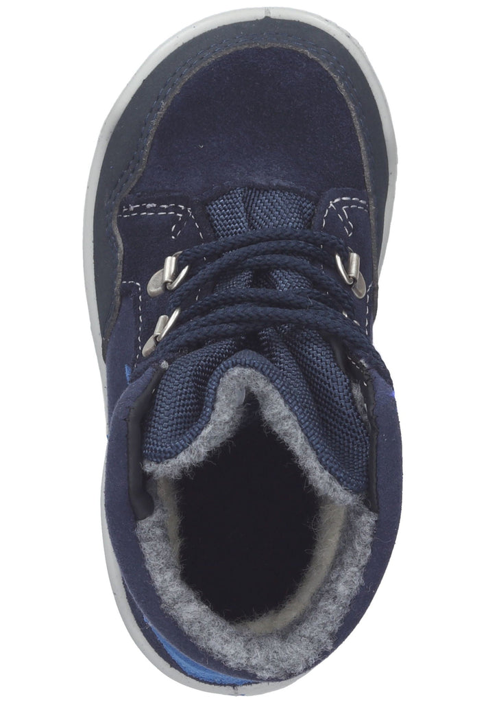 Pepino Stiefel Lederimitat/Textil Dunkelblau Warmfutter