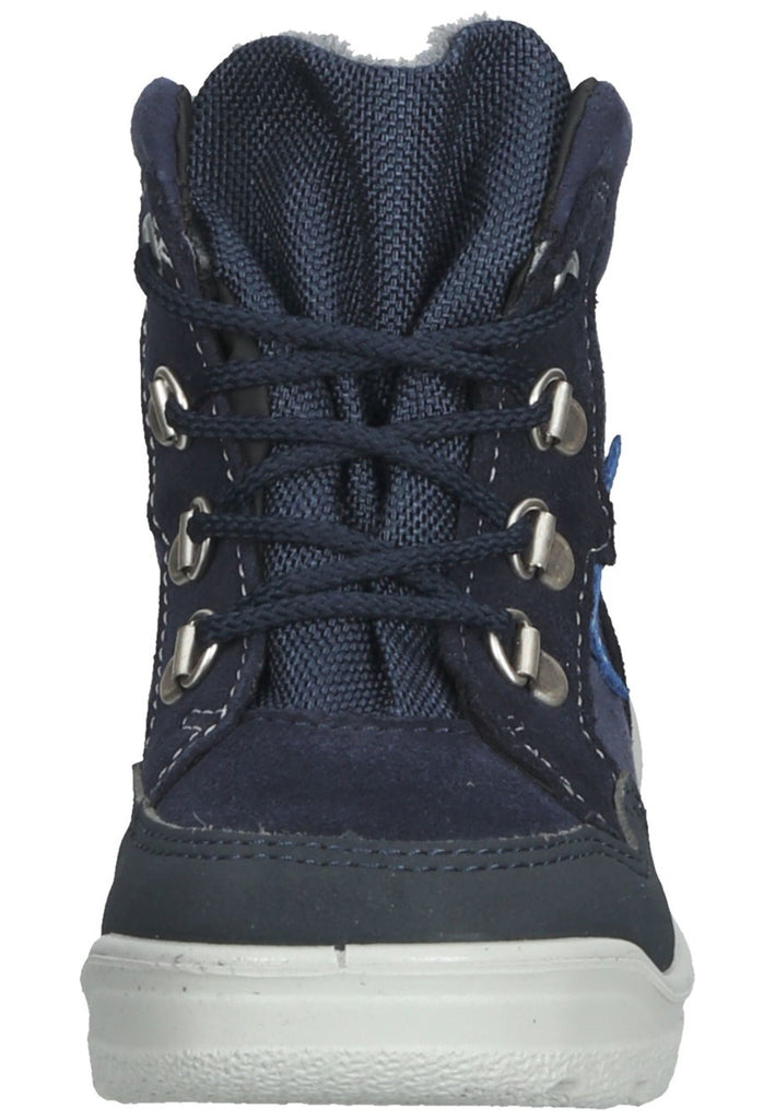 Pepino Stiefel Lederimitat/Textil Dunkelblau Warmfutter