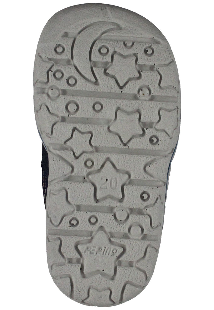 Pepino Stiefel Lederimitat/Textil Dunkelblau Warmfutter