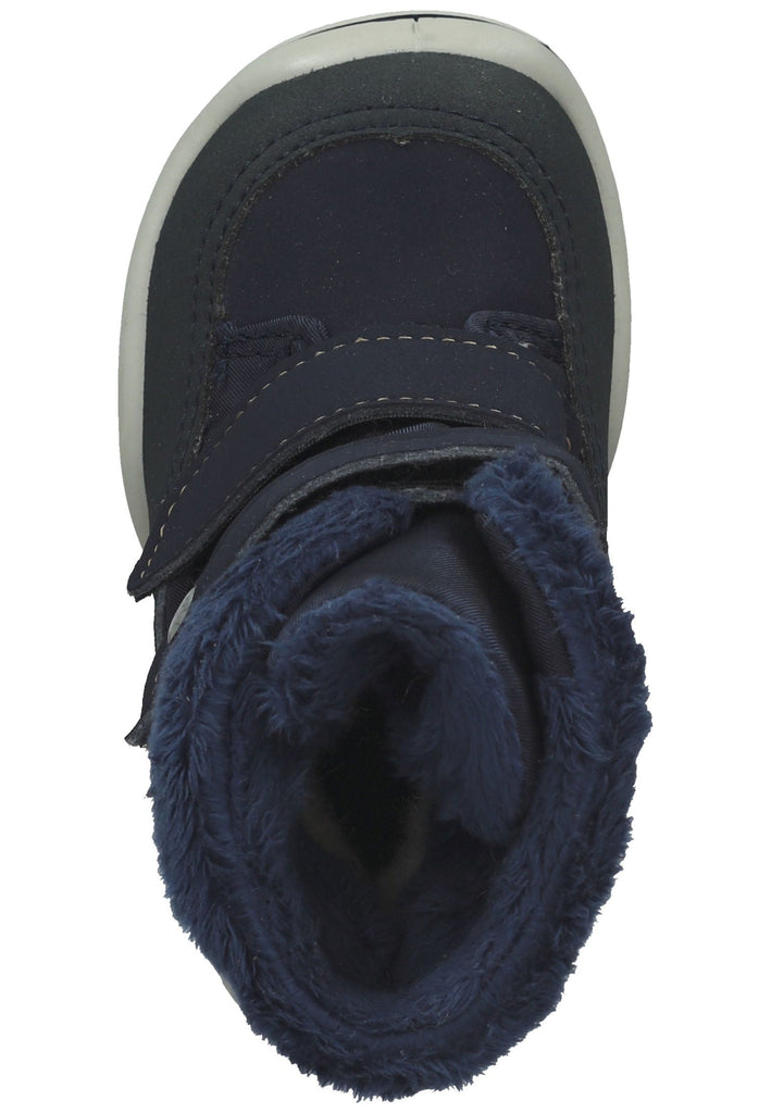 Pepino Stiefel Lederimitat/Textil Dunkelblau Warmfutter