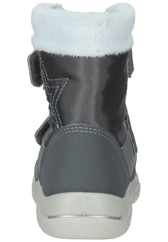 Pepino Stiefel Lederimitat/Textil Grau/Weiß Warmfutter