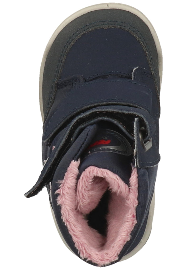 Pepino Stiefel Lederimitat/Textil Marine Warmfutter