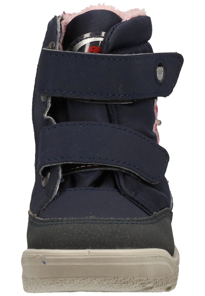 Pepino Stiefel Lederimitat/Textil Marine Warmfutter