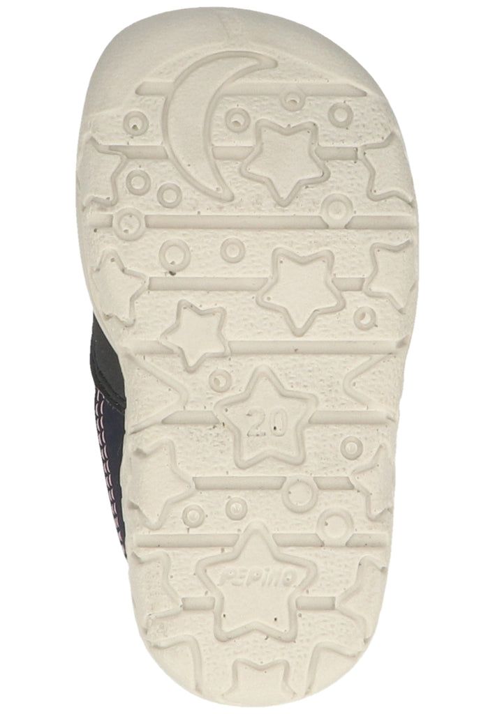 Pepino Stiefel Lederimitat/Textil Marine Warmfutter